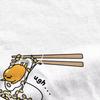 Gudetama Chopsticks T-Shirt Men Women Novelty Cotton Tees Round Neck Short Sleeve T Shirts Summer Tops