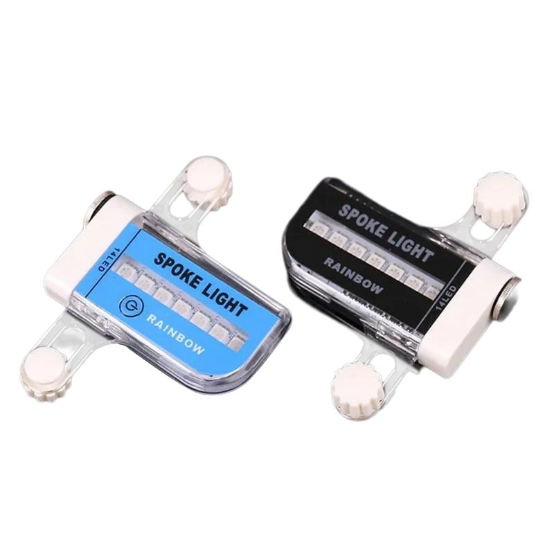 Mountain Bike Safety Warning Lamp LED Bike Wheel Light Replacement Cycling Tire Light Cycling Accessories