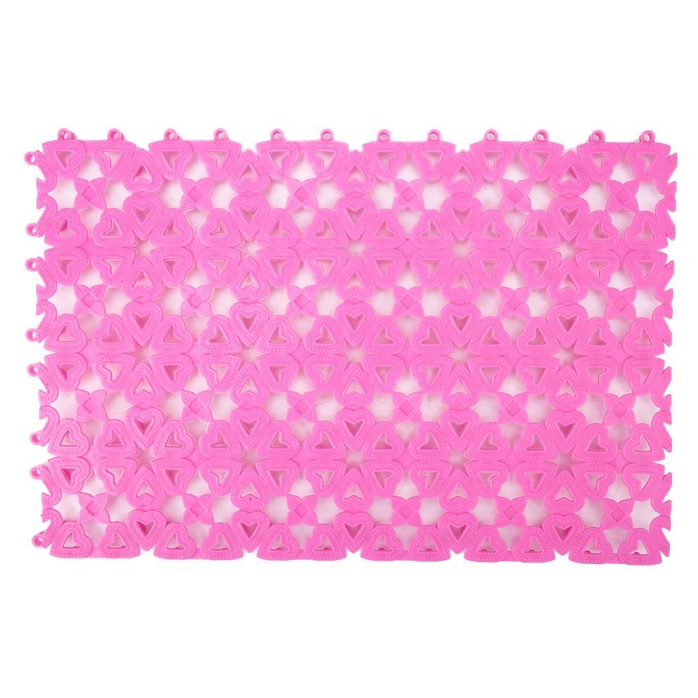 Anti Slip Pet Cage Mat Grid Shaped Dog Cage Mat Cage Grid Foot Pad Cat Cage Accessory