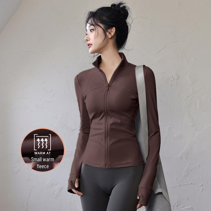 Women's Quick-Dry Long Sleeve Yoga & Running Top - Slimming, Professional Fitness Outerwear