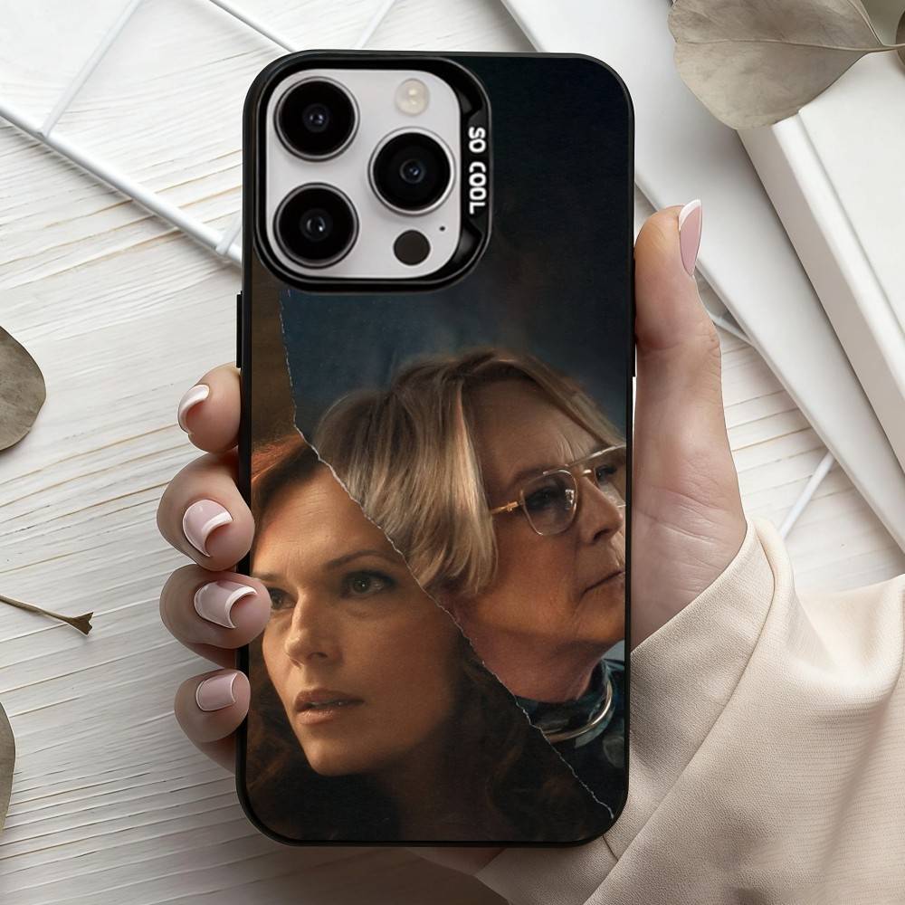 TV Series Scarpetta Phone Case For iPhone17,16,15,14,13,12,11 Plus,Pro Max Black Candy Silver Phone Case