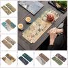 Ancient Painting Tea Cloth Double-sided Tea Cushion Tea Table Flag Chinese Tea Towel  Tea Table