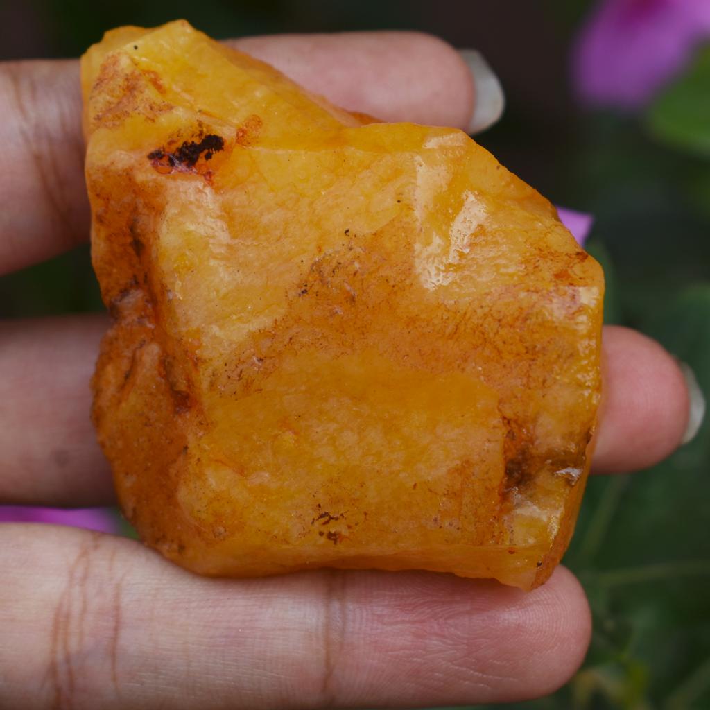 Natural Yellow Sapphire 43ct Raw Rough Certified Loose Gemstone
