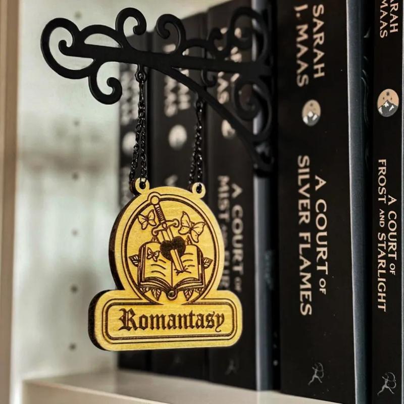 Book Decor, Literary Hangable Sign Readers, Creative Reading Accessories for Enthusiasts, Wall Art Decoration, Home Display
