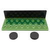 Supporto Magnetico in Acrilico per Coralli a 23 Fori Multistrato Fluorescente Supporto per Frammenti di Corallo Supporto per Coralli per Acquario Pesci