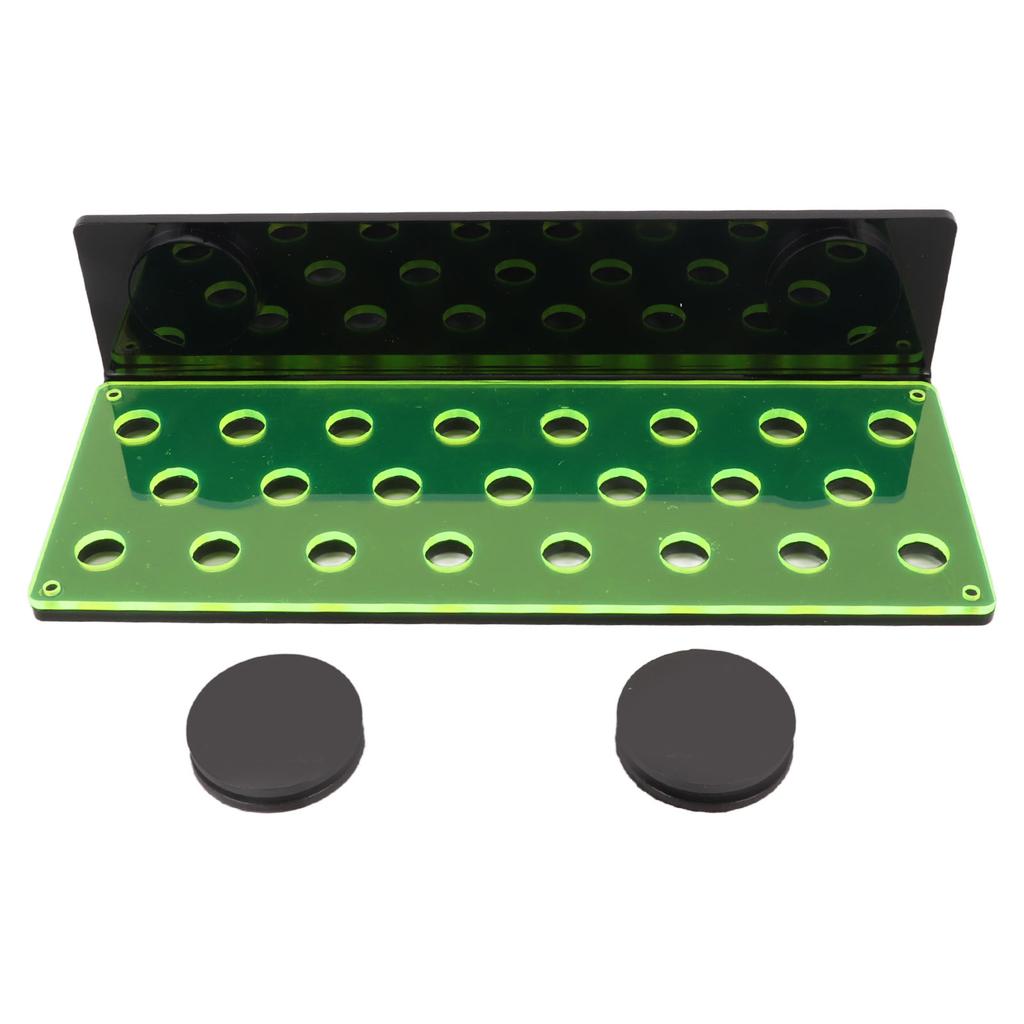 Supporto Magnetico in Acrilico per Coralli a 23 Fori Multistrato Fluorescente Supporto per Frammenti di Corallo Supporto per Coralli per Acquario Pesci
