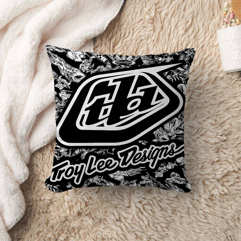 Troy Lee Design Fashion Personalized Pillow Cover Kids Bedroom Wild Party Decor Pillowcase kid Birthday shower Gift