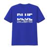 Blue Lives Matter USA Flag Honor Serve Protect Men's T Shirt  Vintage Washed Slightly Graphic Stylish Breathable Homme
