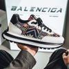 Mode 2025 Neu Frühling Herren Low Top Dicksohlige Lässige Sportschuhe Modetrend Bequeme Rutschfeste Schuhe Low Top Plateau-Sneaker