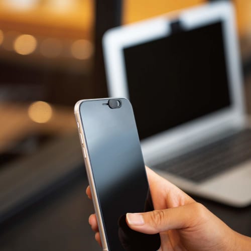 ELECOM Web camera lens protection cover S size 3 pieces ESE-01SBK