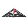 Adjustable Angle Woodworking Triangle Ruler 7 Inch Adjustable Rafter Framing Square  Framing