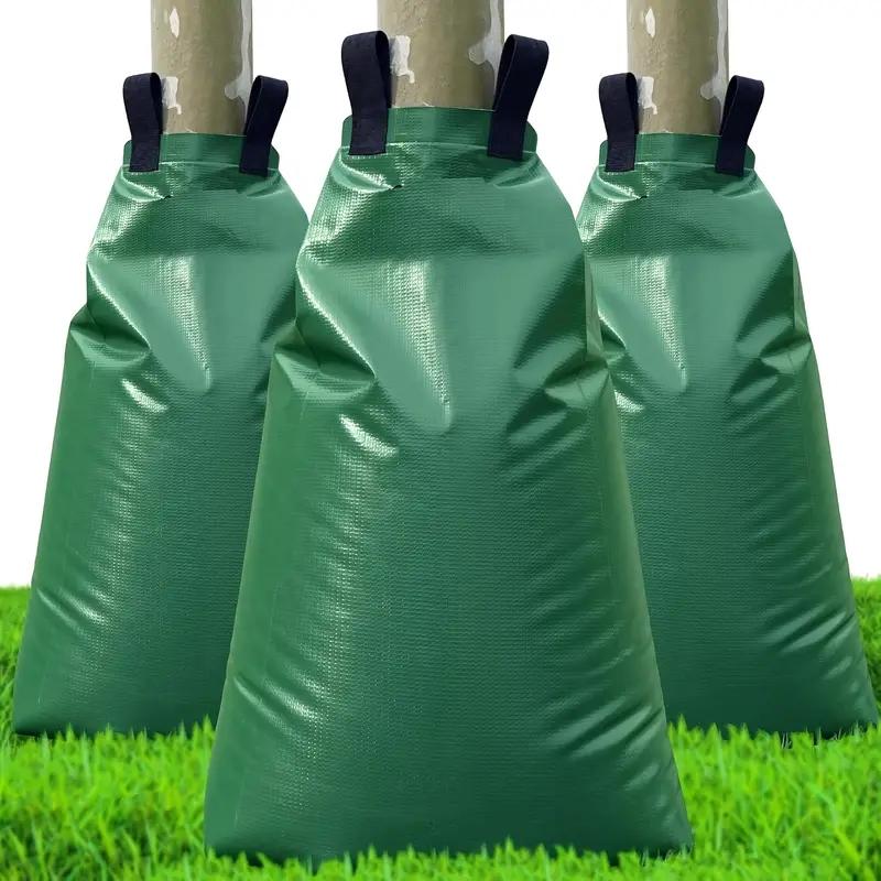 20-Gallon Reusable Tree Watering Bag - Slow Release Irrigation Drip System for Lawn & Garden Care China Mainland