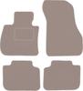 Beige Velours-Fußmatten für: BMW X2 F39 SUV (2018-)