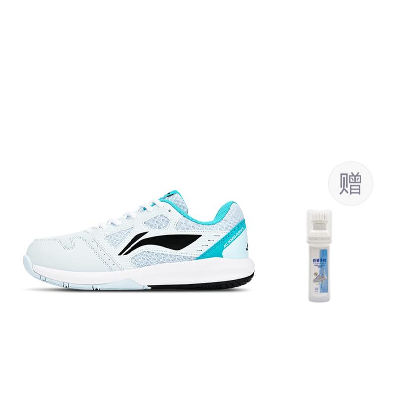 Li Ning Light Feather Rocket Family, The Flash 1.0 Textile, Synthetic Leather Comfortable Slip Resistant Low top AYTT035-2
