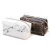 Large Cute Pencil Case Pouch Pen Box Zipper Bags Marble Makeup Storage Supplies For Student