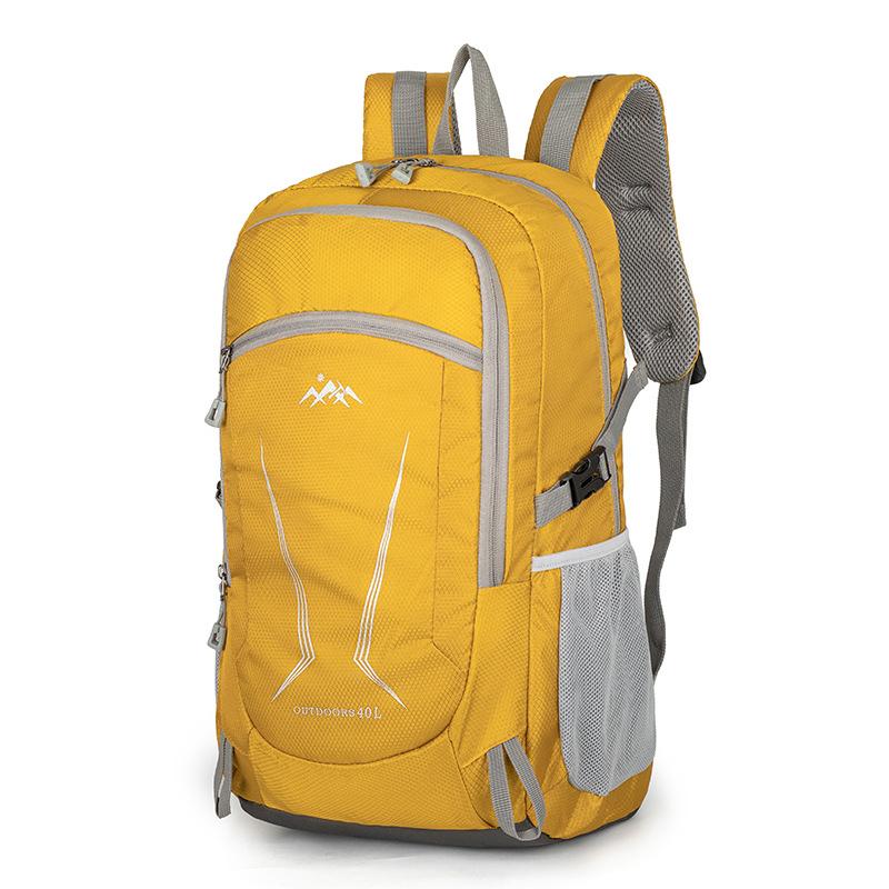 Hiking and Mountaineering Bag Breathable and Pressure-reducing Multi-function Camping Sports Bag Water-proof Short Trip Backpack