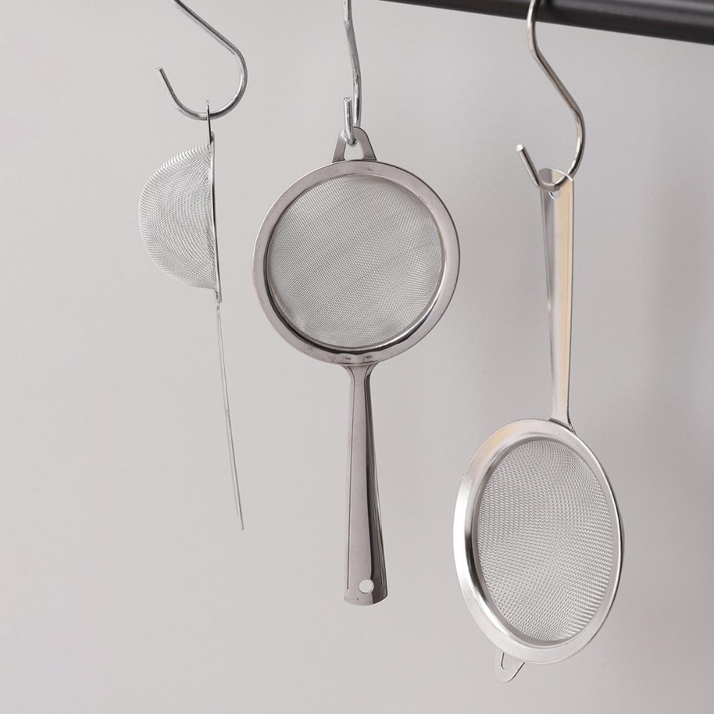 Easy to Clean Fine Mesh Strainer Stainless Steel Tea Strainer New Cocktail Sieve  for Kitchen