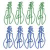 100Pcs Paper Clips Small Cute Light Bulb Special Shaped Metal Office Supplies for Notes