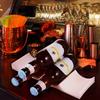 4Pcs European Style Plastic Wine Rack Stable Bottle Holder for Home Bar Kitchen Countertop Wine Storage Display Organizer Stand