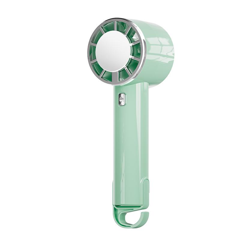 2026 Portable USB Ice Cooling Fan with Carabiner, Semiconductor Refrigeration, and High Wind Power