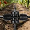 Tropfbewässerungs-Fittings 6-Wege Tropfschlauchverteiler Teile Anti-Tropf-Bewässerungsverbinder für Außenbereich Garten Rasen Hinterhof Blumen