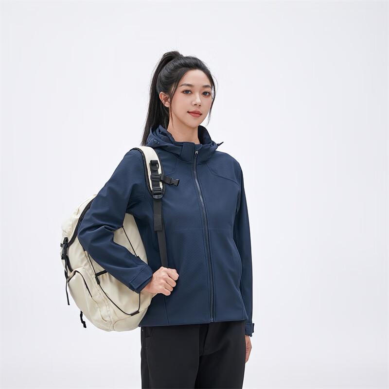 YETUOSEN Unisex Windproof Waterproof Hooded Softshell Jacket 80288 L