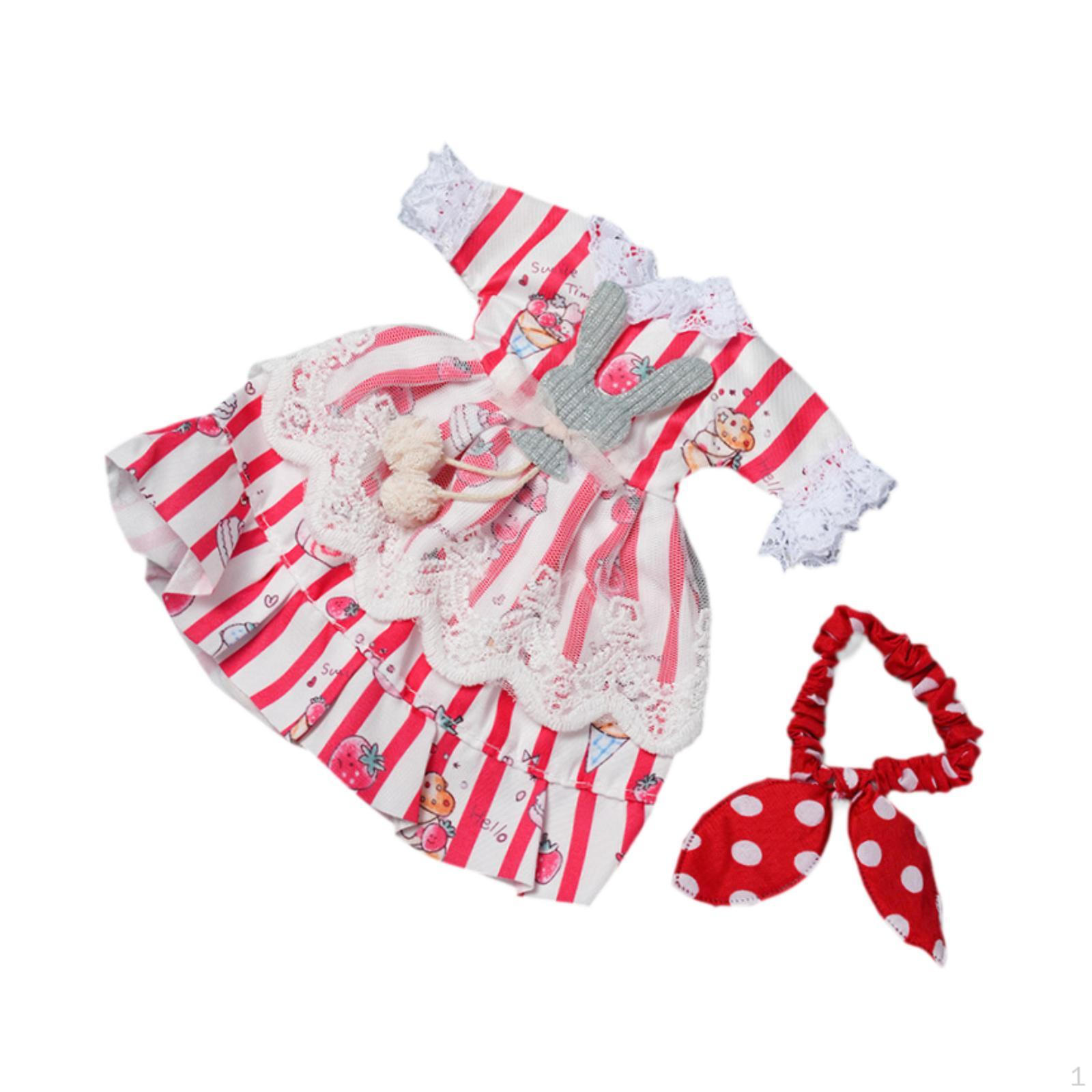 

1/6 BJD Кукольный костюм для детей, создай своих кукол 11,81 дюйма красный