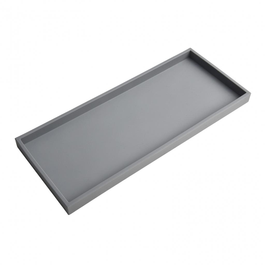Silicone Bathroom Storage Tray Perfect Solution for Keeping Toiletries In Place