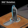 Luxury Invisible Fold Stand Magnetic Leather Phone Case For Samsung Z Flip 7 FE 6 5 4 3 5G For Magsafe Wireless Charging Cover