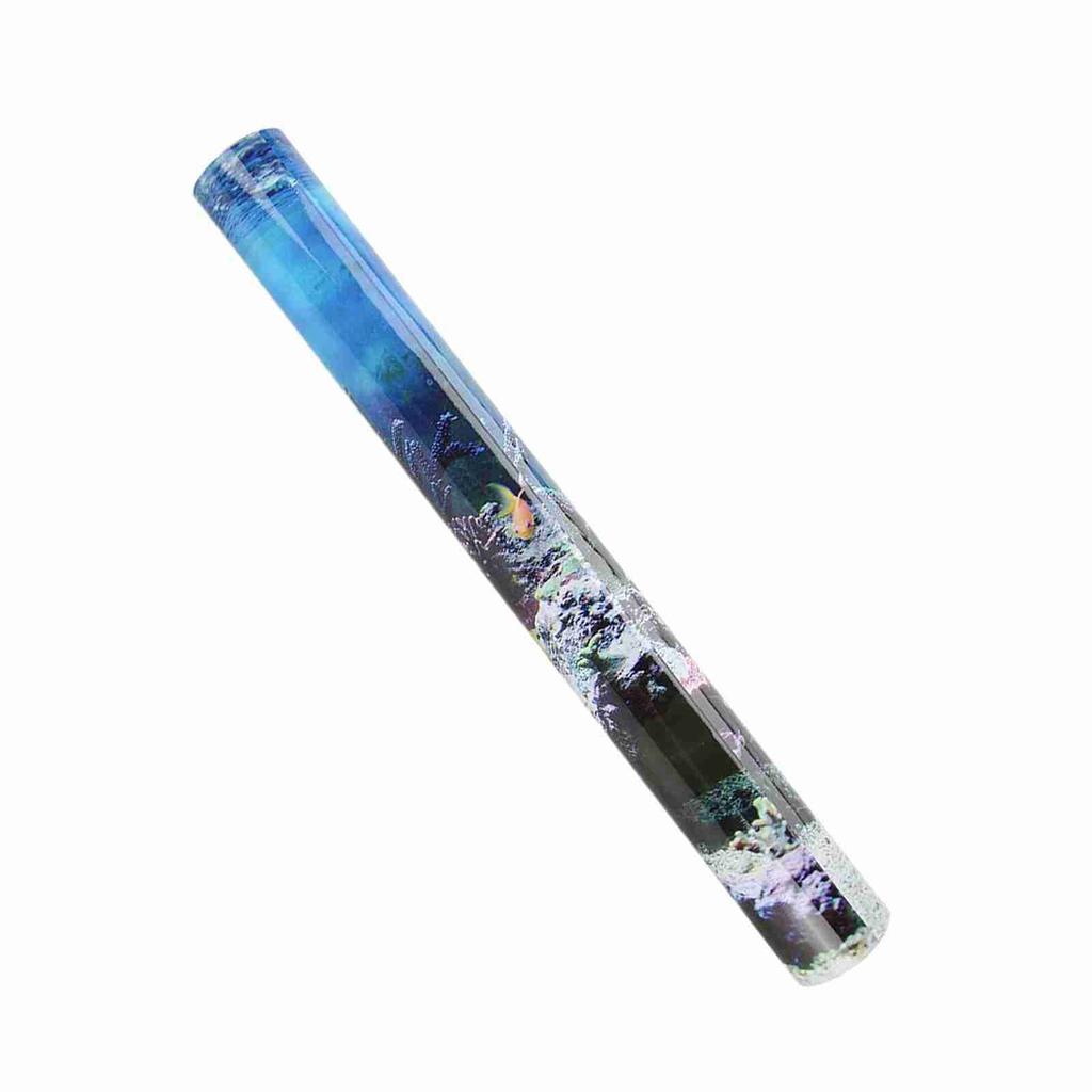 PVC Adhesive Underwater Coral Aquarium Fish Tank Background Poster Backdrop Decoration Paper