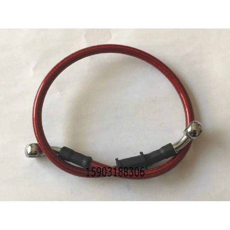 60CM length An3 1/8 HL SAE J1401 Racing Auto Brake Hoses Assembly with 10mm Banjo Eye Fitting Motorcycle Brake Hose