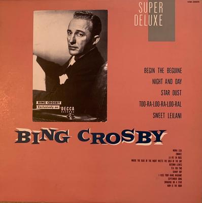 LP Deska BING CROSBY Bing Crosby Super Deluxe VIM28605 MCA Japonsko Obi Jazz Použité