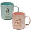 Love Strawberry Mug 2-piece Set