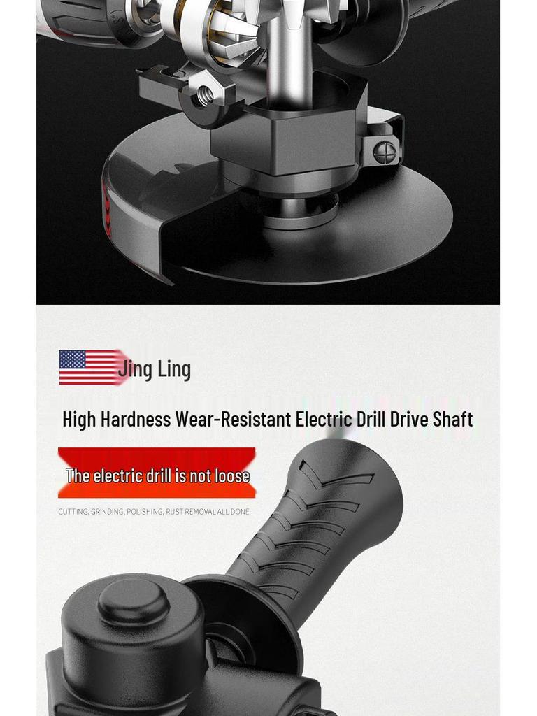 Portable Hand Drill Angle Grinder & Polishing Tool: Multifunctional Woodworking Machine