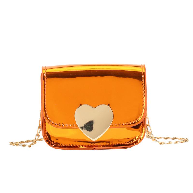Chain Bag Love Kids Small Casual Crossbody Bag  Synthetic Leather Daily Use