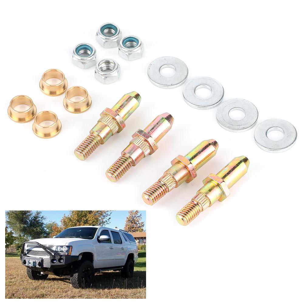 Car Door Hinge Pins with Bushings Kit 19299324 Replacement Fit for Chevrolet Avalanche