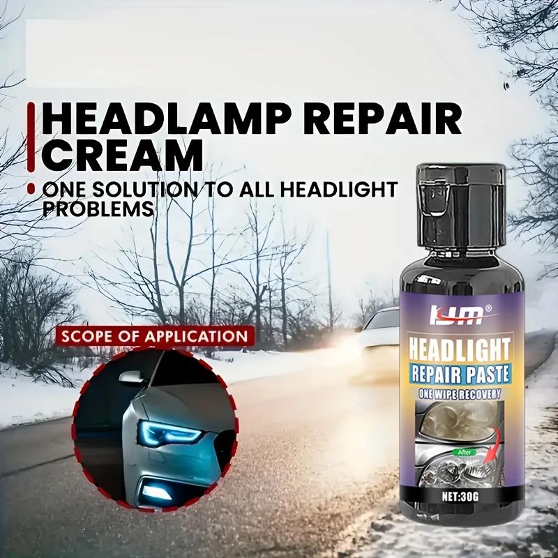 Professional Headlamp Repair Cream - Headlamp Brightness Recovery Gel, Which Can Effectively Improve the Brightness of Headlight