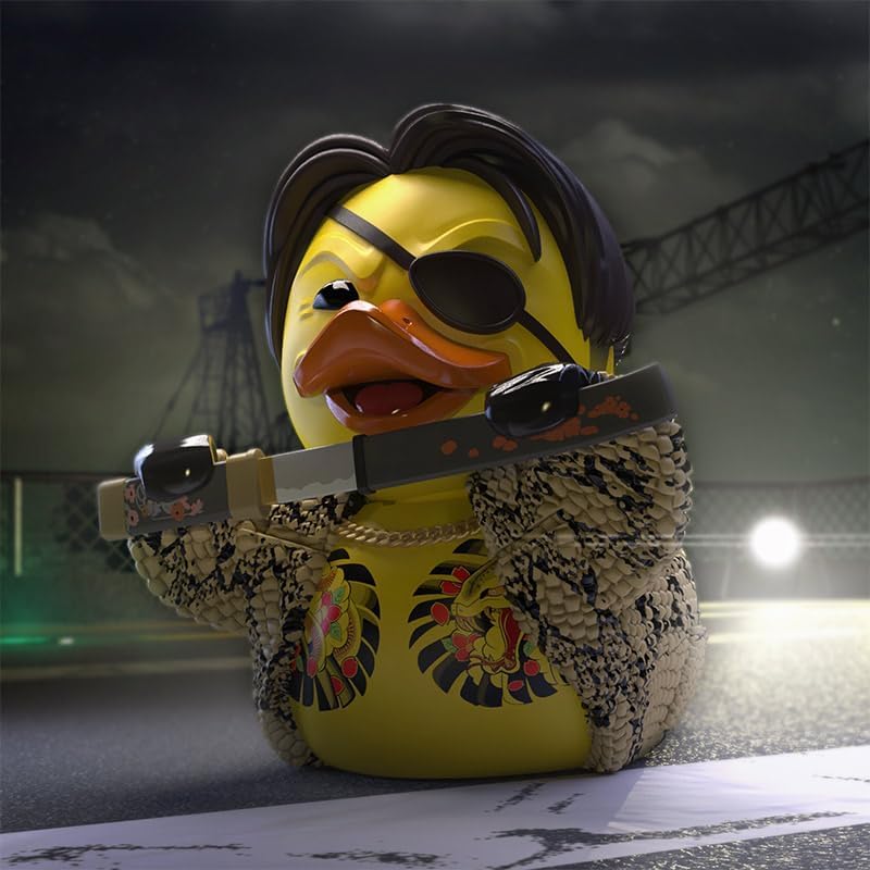 [Official Import] TUBBZ Yakuza Vinyl Rubber Duck Figure Box Edition Official Sega Merchandise (PS3, 4, 5) (Goro Majima)