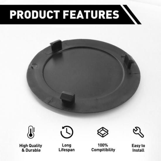 Rear Bumper Towing Pad Step Ball Plug Cap Flat for Dodge Ram 1500 2500 3500