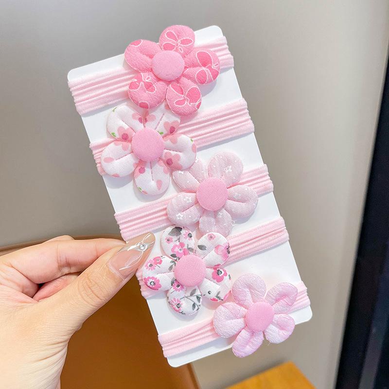 Safe & Elastic Baby Hair Ties - Gentle Rubber Bands for Girls & Infants