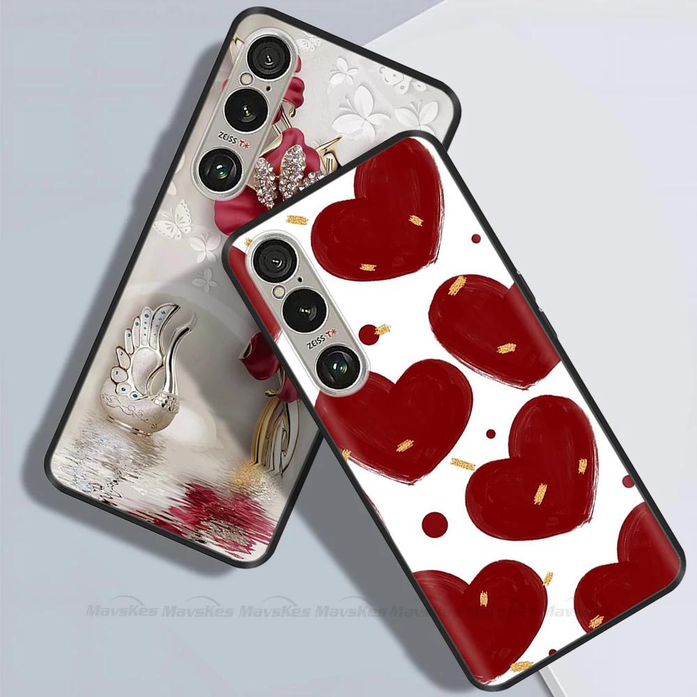 For Sony xperia 1 VI Case New Design Soft Back Cover Silicone Phone Case For Sony Xperia 10 VI 2024 Cases 10VI Protection Fundas
