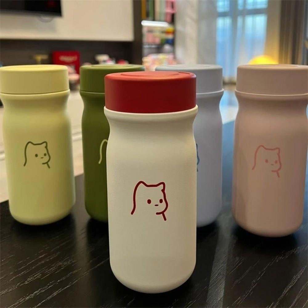 Cartoon Mini Pocket Mug Leak Proof Direct Drinking Mug Reusable Water Cup  Daily Drinking