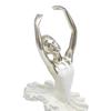 Ballerina Figurine Collectible Art Sculpture Desk Ornament for Table Centerpiece Living Room Shelf Bookshelf Home Decoration