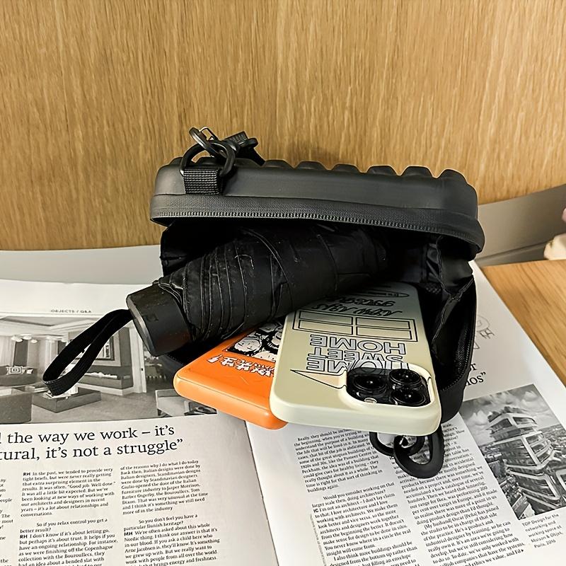 Fashion Box Bag, Mini Shoulder Crossbody Bag, Square Shoulder Bag with Adjustable Strap, Perfect for Mobile Phone, Power Bank, and Daily Essentials