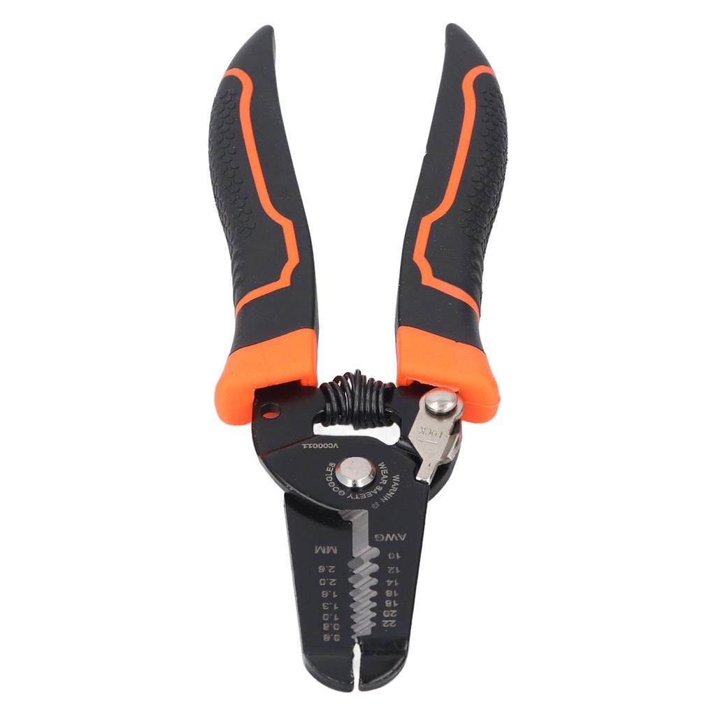 Hand Wire Stripper CrV Steel Multifunctional Wire Stripping Pliers for 10 12 14 16 18 20 22 AWG