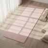 Exercise Mat Sweat-Absorbing with Rubber Base Cushioned for Dancers
