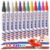 Quick Drying Universal Car Wheel Touch Up Marker Pen Waterproof Permanent Paint Car Tire Repair Paint Pen Multifunction