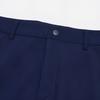 FILA Solid Color Comfortable Golf Training Mid-Rise Knitted Sports Pants Men bottoms Deep-Navy A61M425601F-NV