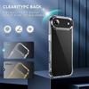Hybrid Hard Acrylic Clear Case For iPhone 17 Air 17 Pro Max 16 E 15 14 Plus 13 12 11 Airbag Shockproof Transparent PC Back Cover