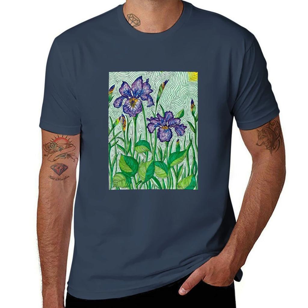 Iris Love T-Shirt Sport Basic Kurzarm-T-Shirt